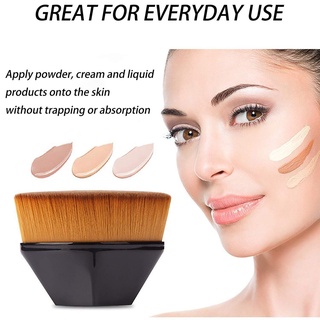 แปรง แปรงลงรองพื้น มีฝาปิด ขนนุ่มหนา เกลี่ยได้เนียน Foundation Brush OCM