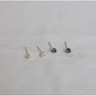 [พร้อมส่ง] ต่างหู Rattan ball stud 🔆  Silver 925 เงินแท้ ไม่แพ้ ไม่คัน (ห่อของขวัญฟรี)