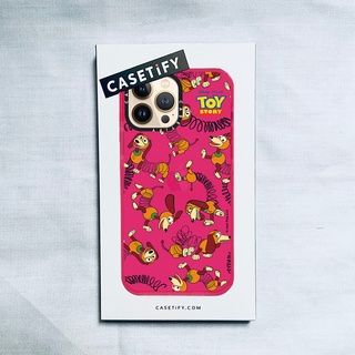 Casetify X Disnep PIXAR TOY STOORY Slinky Dog RosePink เคส IPhone 14 13 12 11 Pro MAX Mini XS MAX XR X SE 6 6S 7 8 Plus เคสนิ่ม