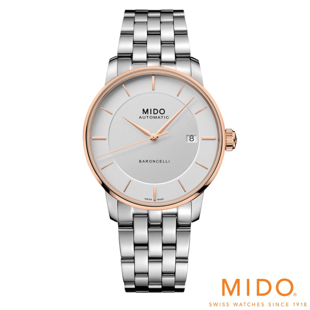Mido รุ่น BARONCELLI SIGNATURE GENT นาฬิกาสำหรับผู้ชาย รหัสรุ่น M037.407.21.031.00