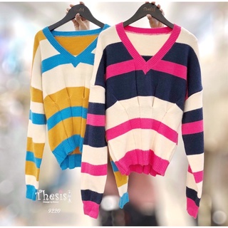 Thesis Colorful Stripe Sweater