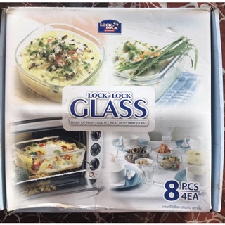 LOCK&amp;LOCK GLASS 4ชิ้น