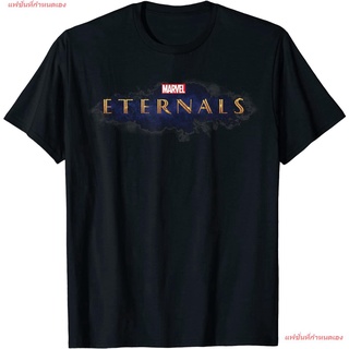 แฟชั่นที่กำหนดเอง ฮีโร่พลังเทพเจ้า มาร์เวลคอมิกส์ Marvel Eternals Official Movie Logo T-Shirt เสื้อยืดพิมลาย เสื้อคอกลม