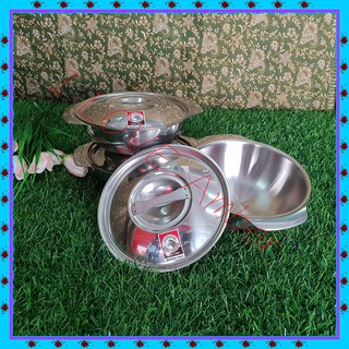 THAI STAINLESS RICE BOWL    ZEBRA SOUP BOWL 16 CM. ม้าลาย หัวม้าลาย ชามซุป ขนาด 16 ซม. SOUP BOWL ชาม ซุป ถ้วย ถ้วยซุป ชา