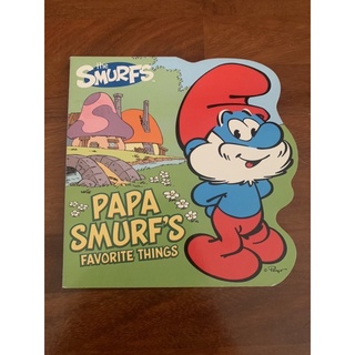 [มือสอง] Papa Smurf’s Favorite Things board book บอร์ดบุ๊ค