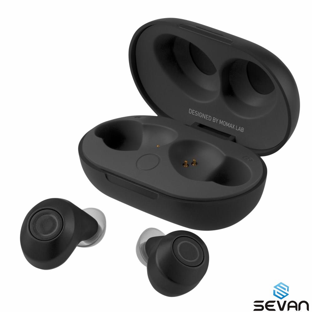 MOMAX PILLS True Wireless Bluetooth Headsets with Charging Bin