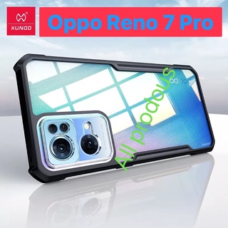 XUNDD Beetle Case Oppo Reno 7 Pro แบบขอบนิ่ม-หลังใส