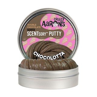 Crazy Aaron Thinking Putty รุ่น SCENTSORY - CHOCOLATTA กลิ่น Chocolate สีน้ำตาลเข้ม ขนาด 2.75 นิ้ว