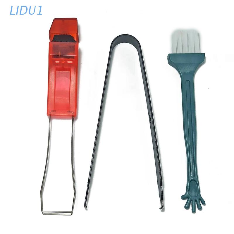 LIDU1 Mechanical Keyboard Switch Lube Tool Kit Keycaps Puller Picker
