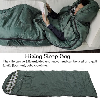 Fishi Sleeping Bag Envelope Portable Thickened Double Persons Sleep Bags for Outdoor Camping Hiking