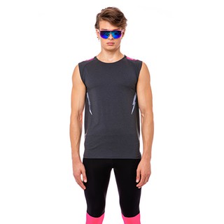 Hydrogen Flash Tank Top (BLACK MELANGE)