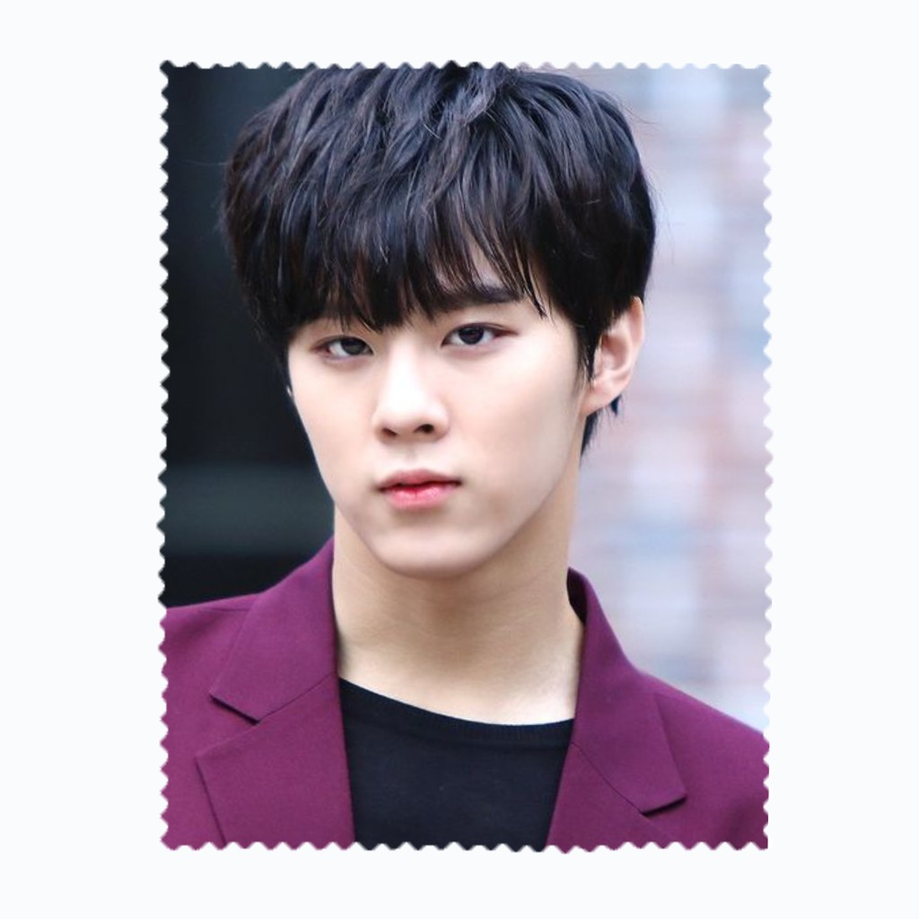 ผ้าเช็ดแว่นตา เช็ดเลนส์ ผ้าไมโครไฟเบอร์ Kim Wooseok คิมอูซอก UP10TION Kpop U-Suk  x1 เอ็กซ์วัน