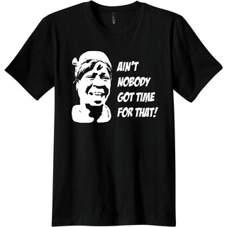 Publiciz เสื้อยืดลําลอง แขนสั้น พิมพ์ลาย Aint Nobody Got Time แฟชั่นฤดูร้อน สําหรับผู้ชาย