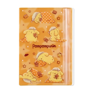 แฟ้มใส่เอกสาร รูดซิป ขนาด B6 Pompompurin