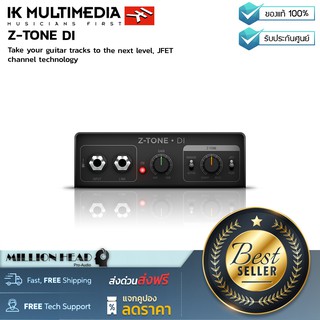 IK Multimedia : Z-TONE DI By Millionhead (ปรีแอมป์สำหรับกีต้าร์ที่สามารถปรับได้ทั้งแบบ Active/Passive)