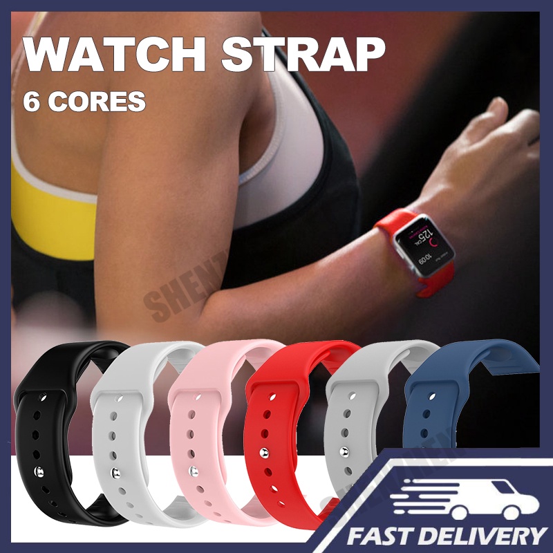 Syt Y68 strap/D20/D28 Smartwatch สายนาฬิกาซิลิโคนอัจฉริยะ Smart watch Band y68 d20