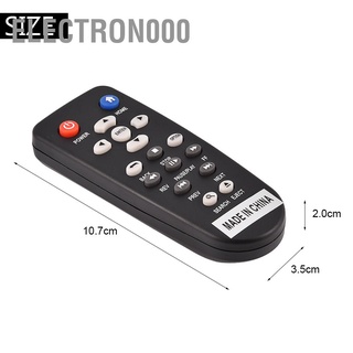 Electron000 รีโมตคอนโทรล แบบเปลี่ยน สําหรับ Tv Wdtv Mini Hd Hub Media Player Wdtv001Rnn