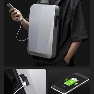 Full Design กระเป๋าเป้ กระเป๋าใส่แล็ปท็อป กระเป๋าเป้ผู้ชาย กันน้ํา กันขโมย ขนาด 15.6 นิ้ว เหมาะกับสํานักงาน ทํางานประจําวัน สําหรับผู้ชาย Backpack