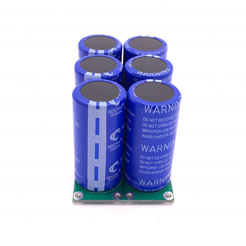 Hl 16V 20F Super Farad Capacitor 2 7V 120F เท้ายาวความถี่ ESR ต่ํา Ultracapacitor สําหรับแหล่งจ่ายไฟรถยนต์