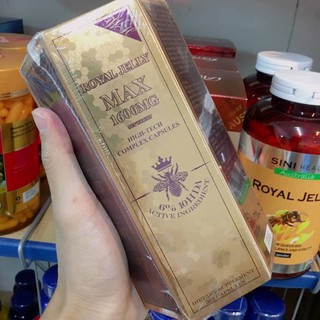 Wealthy Health Royal Jelly MAX 1600 mg 6% 10 HDA นมผึ้ง พรีเมี่ยม แม็ก 365 เม็ด