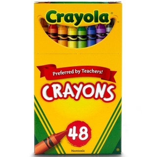 Crayola สีเทียนไร้สารพิษ 48แท่ง