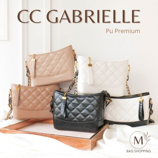 [ติดตามร้านรับส่วนลดทันที] กระเป๋าสะพาย Cc Gabrielle Pu premium mbagshop กระเป๋า กระเป๋าสะพายข้าง กระเป๋าสพายผญ