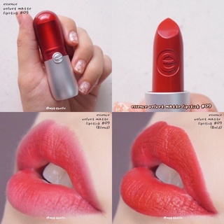 Eseence velvet matte lipstick (ลิปสติกสูตรเวลเวทแมตต์)