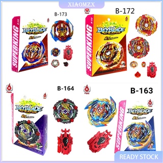 Beyblade Burst B-163 Booster Brave Valkyrie B-173 Infinite Achilles B-164 RB20 Curse Satan Hr.Un 1D B-167 Sparking SuperKing Booster Mirage Fafnir B-172 World Spriggan B-171 Tempest Dragon B-168 Rage Longinus B-169 Red and Blue Black Spark