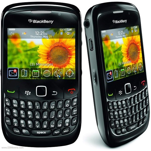 BlackBerry Curve 8520 Mobile Phone Original Full Set โทรศัพท์มือถือ