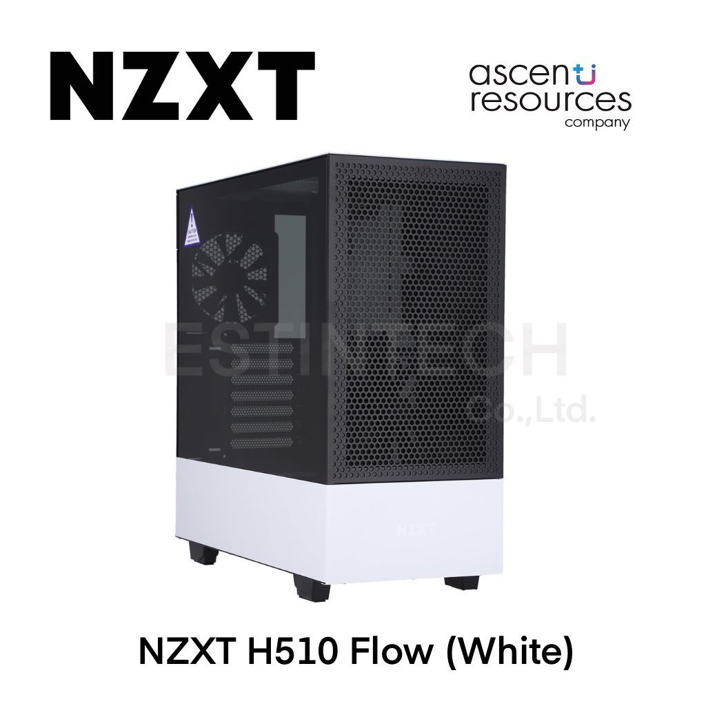 Case (เคส) NZXT H510 Flow White ของใหม่