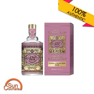 4711 Rose Eau De Cologne Spray 100ml