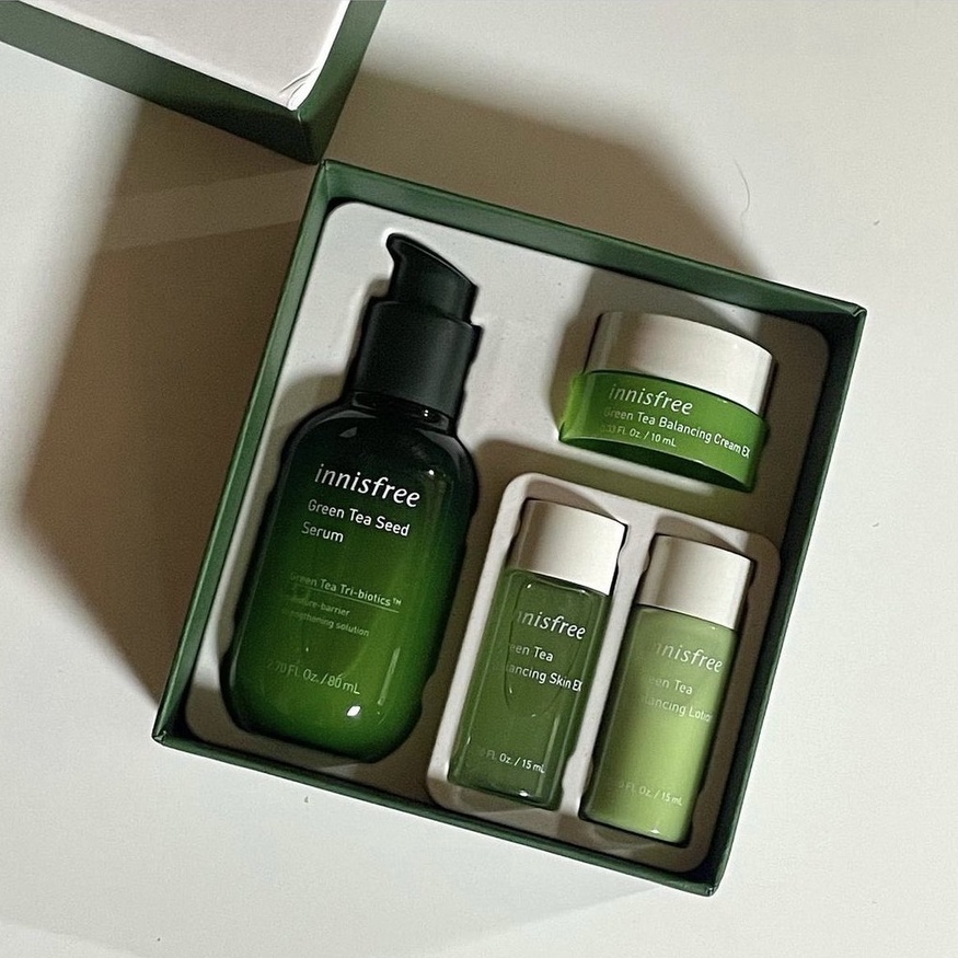 Innisfree New Green Tea Seed Serum Tribiotics 80 ml/Green Tea Seed