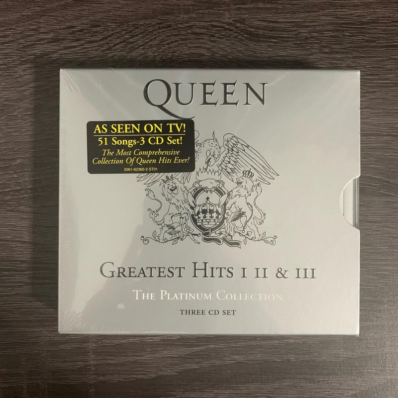 (CD) Queen - Greatest Hits I II & III (1992)