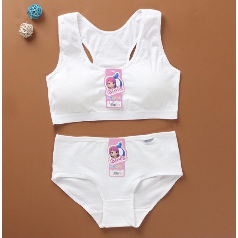 ใส่โค้ด INCLZ12 ลด 50%  เสื้อในเด็ก งานเซ็ต ราคาสุดคุ้ม พร้อมส่ง