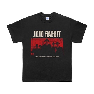 เสื้อยืดสีขาวเสื้อยืด พิมพ์ลาย Jojo RABBIT ANTI HATE SATIRE FILM TV-SERIES STITCH SUPPLY PRE ORDERS-4XL