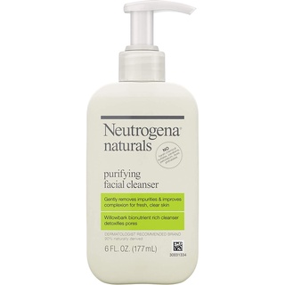 [ของแท้ 100%] NEUTROGENA NATURALS PURIFYING FACIAL CLEANSER 17 ml. (6 Fl.oz)