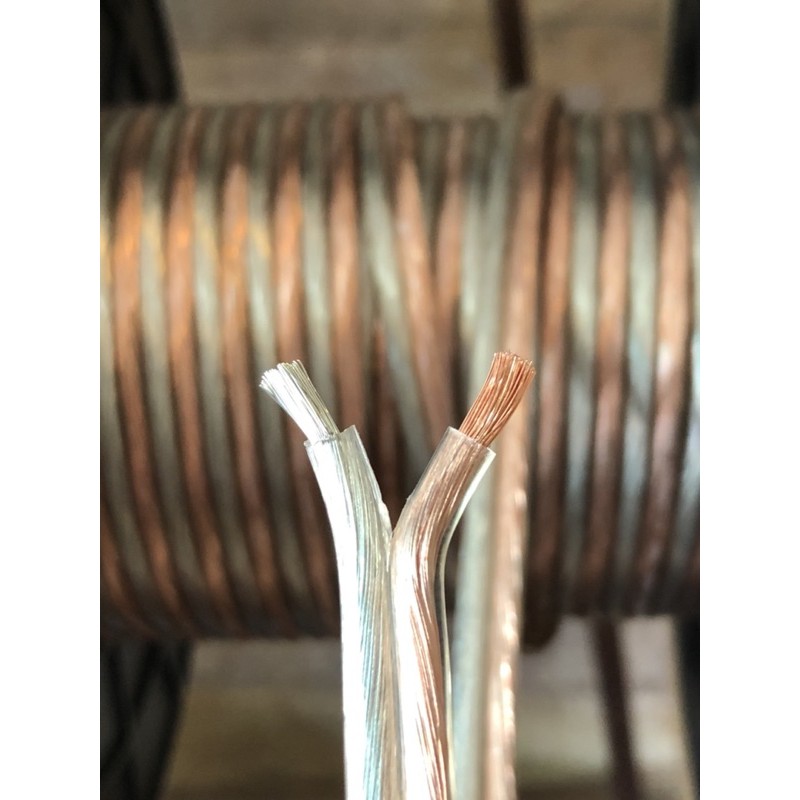 สายลำโพงRed Lion RL-12 AWG รุ่นเต็ม ทองแดงแท้100% ราคาต่อเมตร (ไม่พร้อมอย่ากดสั่ง)