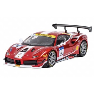 โมเดลรถเหล็กFerrari 488 Challenge.1/24 เปิดประตูได้