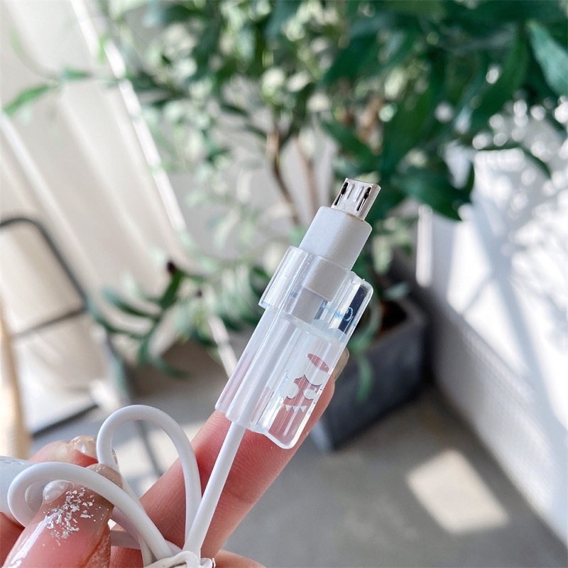 พร้อมส่งจากไทย ตัวถนอมสายชาร์จ ตัวล็อกสายชาร์จ สาย USB-C ใช้สำหรับไอโฟน และ Android - รูปที่ 6