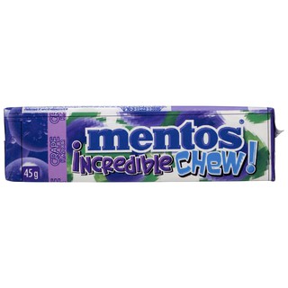 เมนทอสลูกอมอินเครดิเบิ้ลชิวเกรฟ 45กรัม Mentos Candy In Credible Chew Grave 45g.