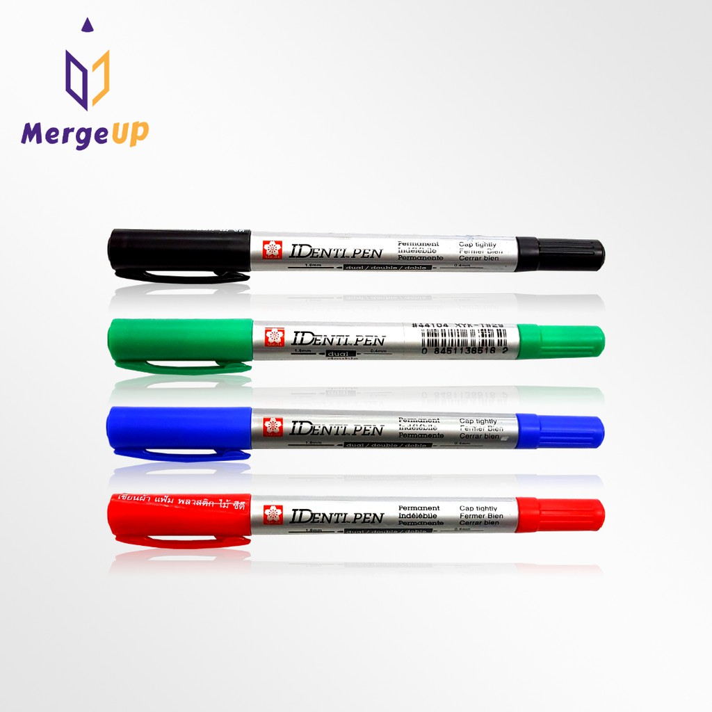 ปากกาเคมี 2 หัว IDENTI PEN SAKURA No.XYK-T