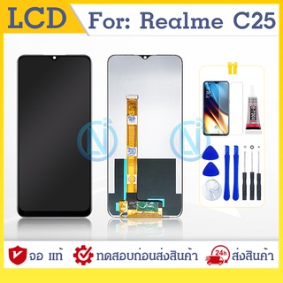 LCD Display หน้าจอ  จอ + ทัช oppo Realme C25 อะไหล่มือถือ อะไหล่ จอ ออปโป้ Realme C25 จอพร้อมทัชสกรีน ออปโป้ Realme C25