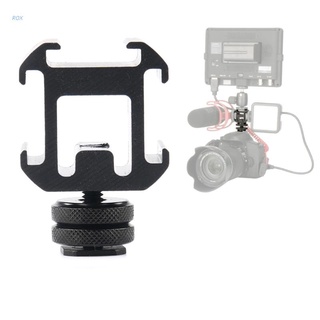 Rox 3 Hot Shoe Mount อะแดปเตอร์สกรูขาตั้งสําหรับกล้อง Dslr สําหรับ Led ไมโครโฟนจอภาพแฟลช