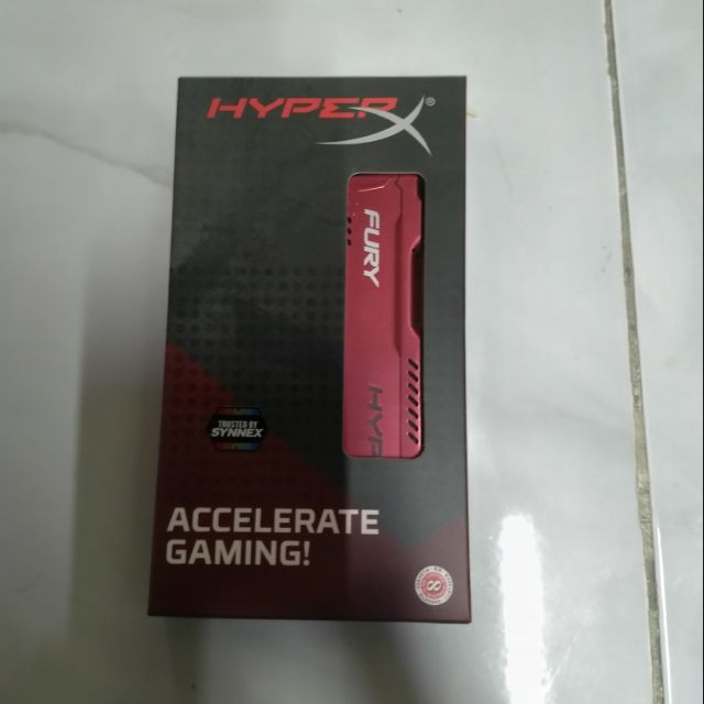Ram Kingston HYPERX fury 4 GB DDR3 1600 CL 240