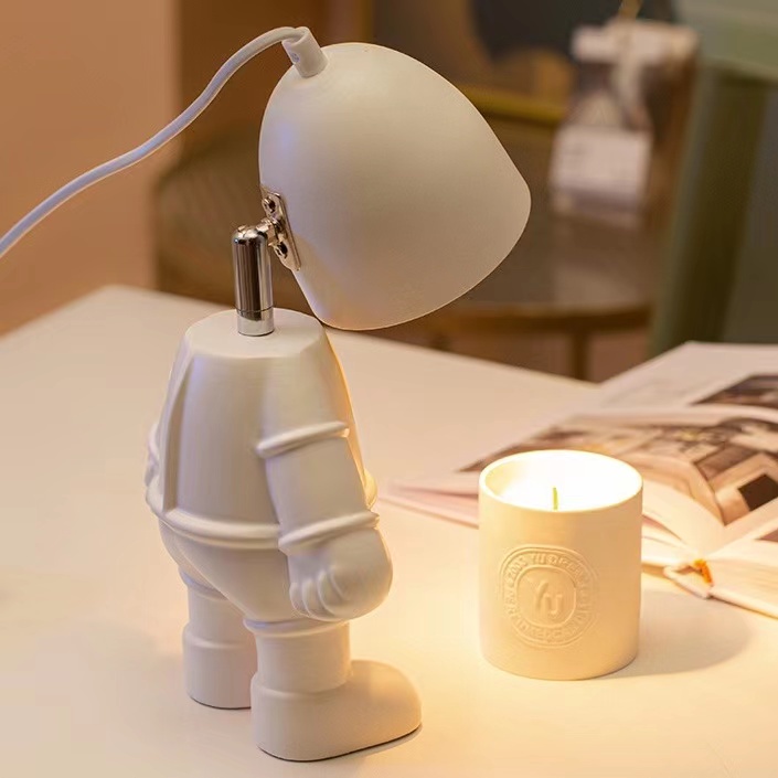 []Warmer lamp Robot Scented Melting Candle Lamp Aromatherapy Wax Warmer