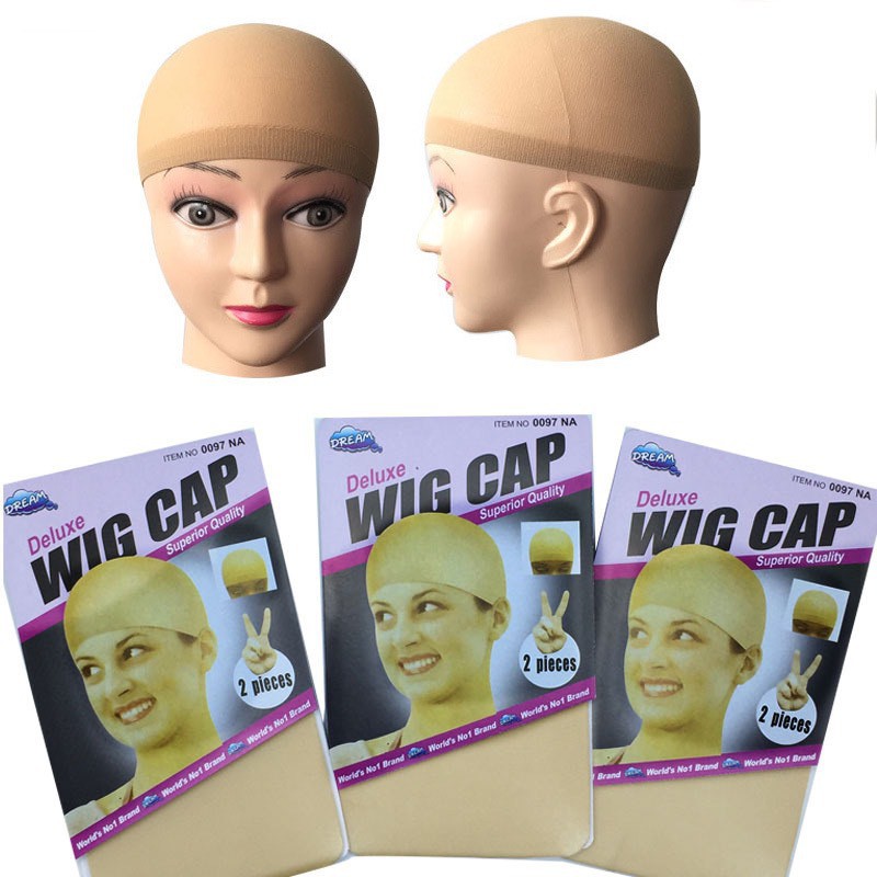 พร้อมส่งจากไทย เน็ตคลุมผม ตาข่ายคลุมผม สำหรับใส่วิก คอสเพลย์ **เกรดพรีเมี่ยม** ในแพกเก็จมี2ชิ้น