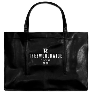 TZ worldwide TZ LEATHER OVERSIZED TOTE BAG