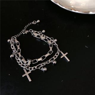 Cross double-layer bracelet fashion wild