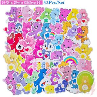 ❉ Care Bears - Series 01 สติ๊กเกอร์ ❉ 52Pcs/Set Cartoon DIY Luggage Laptop Skateboard Doodle สติ๊กเกอร์