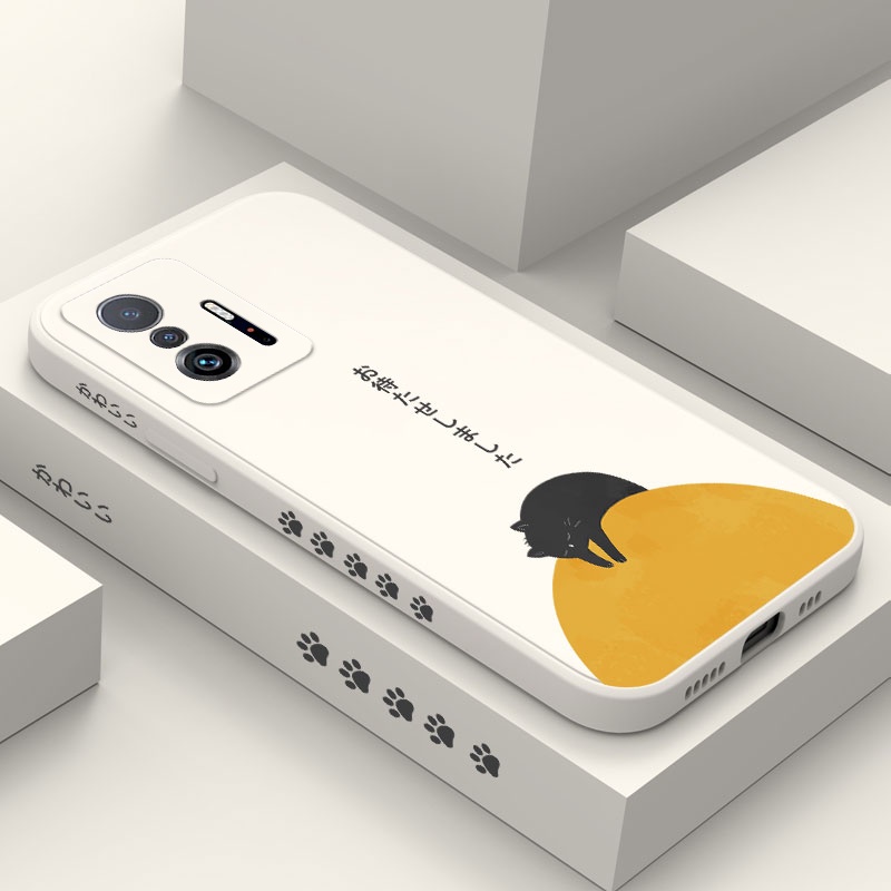 Napping Cat เคสโทรศัพท์สําหรับ Xiaomi Mi 14T 13T 12T 11T 10T Pro Lite แฟชั่น Mi 9T Pro สบายรู้สึกฝาครอบ
